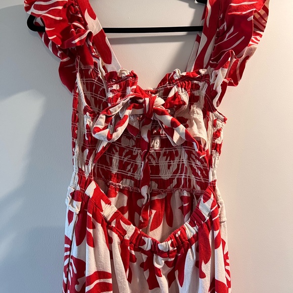 Sea Henrietta Print Smocked Dress size L - Picture 8 of 12